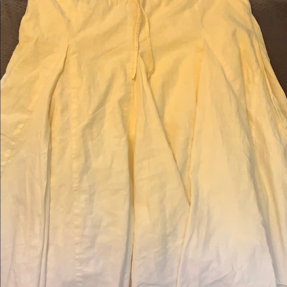 Yellow ombré skirt